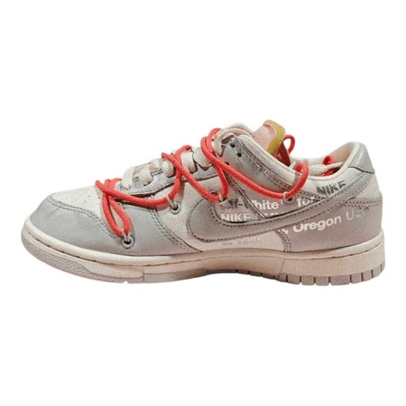 Nike Dunk Low 'Off White Lot 6' Sneakers Size M7.5/W9 - Picture 7 of 10